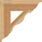 Ekena Millwork Funston Traditional Rough Sawn Bracket, Western Red Cedar, 6"W x 24"D x 24"H BKT06X24X24FST01RWR - alternate 2